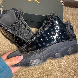 REAL Air Jordan retro 13’s size 5 youth🖤COLOR: Cap and Gown🖤